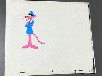 Friz Freleng - Cellule danimation originale et dessin du