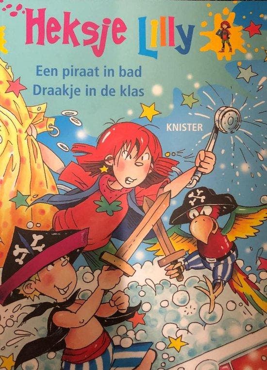 Heksje Lilly - 2 in 1 (Een piraat in bad & Draakje in de, Boeken, Schoolboeken, Gelezen, Verzenden