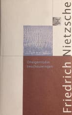 Oneigentijdse beschouwingen / De Nietzsche-bibliotheek, Boeken, Verzenden, Gelezen, Friedrich Nietzsche