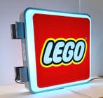 LEGO dubbelzijdig - Reclamebord met achtergrondverlichting -