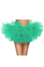 Korte Tutu Mintgroen Tule Rokje 116 122 128 134 140 146 152, Ophalen of Verzenden, Nieuw, Meisje