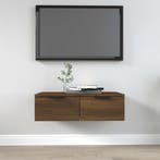 vidaXL Wandkast 68x30x20 cm bewerkt hout bruin eikenkleur, Verzenden, Nieuw