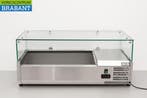 HCB RVS Opzetvitrine Opzet koelvitrine saladière 2 x 1/3 en, Ophalen of Verzenden, Nieuw in verpakking
