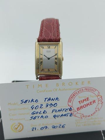 Seiko - Seiko Tank - Zonder minimumprijs - 2C20-5670 R0 -