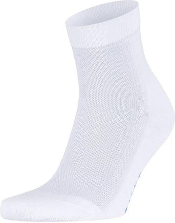 Falke Cool Kick Sok Wit Blauw 2000 maat 35-36 Heren, Kleding | Heren, Sokken en Kousen, Verzenden, Nieuw, Wit, FALKE