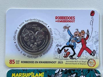 België. 5 Euro 2020/2023 (4 coincards) (Zonder minimumprijs)