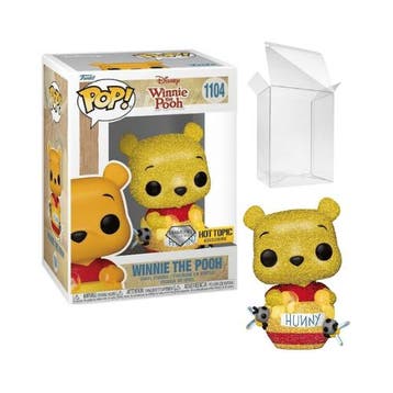 Funko Pop!  Winnie the Pooh #1104 Diamond Hot Topic, Verzenden