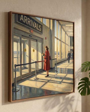Le Yack - The Arrivals Gate - Hand signed