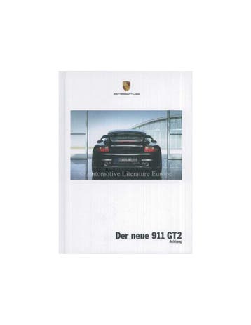 2008 PORSCHE 911 GT2 HARDCOVER BROCHURE DUITS, Boeken, Ophalen of Verzenden, Nieuw