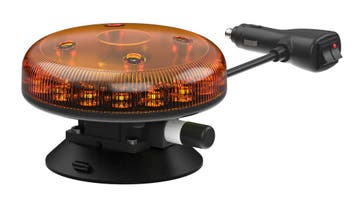 Redtronic Tornado B47 LED zwaailamp amber | Zuignap en stekk, Ophalen of Verzenden