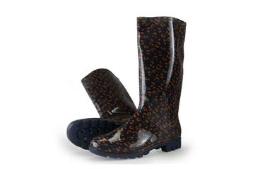 Xq Footwear Regenlaarzen in maat 39 Panter, Verzenden, Regenlaarzen
