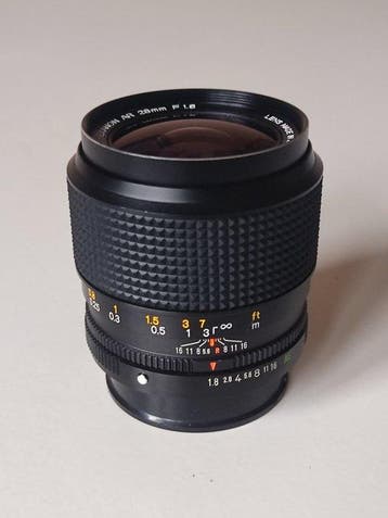 Konica UC Hexanon AR 28mm f/1.8 Cameralens, TV, Hi-fi & Vidéo, Appareils photo analogiques
