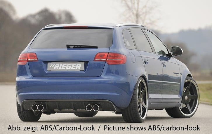 S3 / RS3 look Diffuser voor Audi A3 8P, Auto diversen, Tuning en Styling, Ophalen of Verzenden