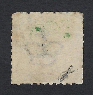 Denemarken 1854/1864 - Wapen 16sk Lila - Nº 7, Gestempeld