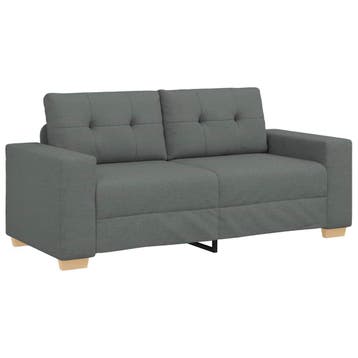 Loveseat grijs 140cm | Tweede kansje | OP = OP, Verzenden, 150 tot 200 cm, Tweepersoons, 75 tot 100 cm