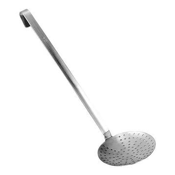Schuimspaan | RVS | Naadloos | Ø140x400mm EMGA, Verzenden, Nieuw in verpakking