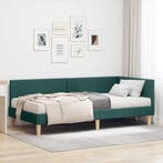 vidaXL Hoekbedframe met Matras Anders met hoofdeinde 2 pcs, Verzenden, Nieuw
