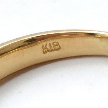 Bague - 18 carats Or jaune Diamant (Naturelle), Handtassen en Accessoires, Nieuw
