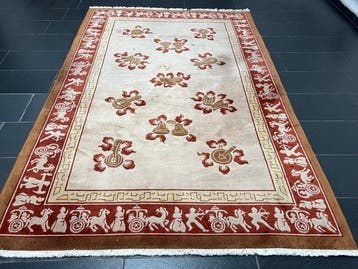 Antiek China Art Deco Kelim bloemig - Kelim - 240 cm - 185, Nieuw