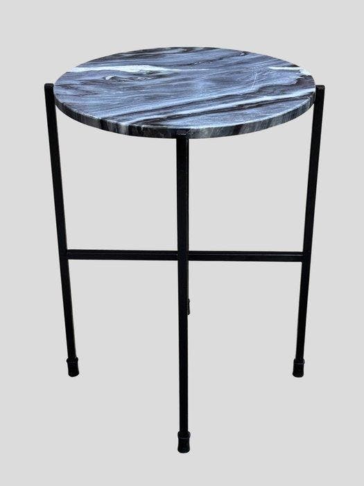 Bijzettafel - Marmer, Metaal, Antiquités & Art, Art | Objets design