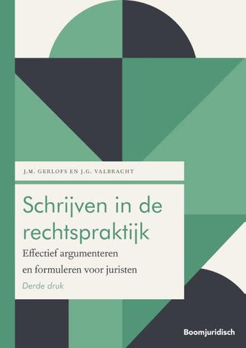 Schrijven in de rechtspraktijk / Boom Juridische, Verzenden, Janneke Valbracht