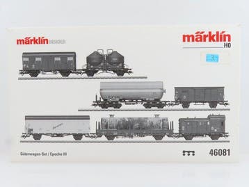 Märklin H0 - 46081 - Modeltrein goederenwagonset (1) - 7, Hobby en Vrije tijd, Nieuw