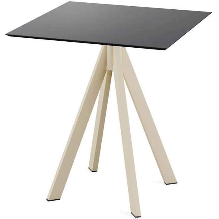 Inklapbare Tafel | INFINITY | HPL/RVS | Zwart Blad |, Zakelijke goederen, Horeca | Keukenapparatuur, Nieuw in verpakking, Verzenden