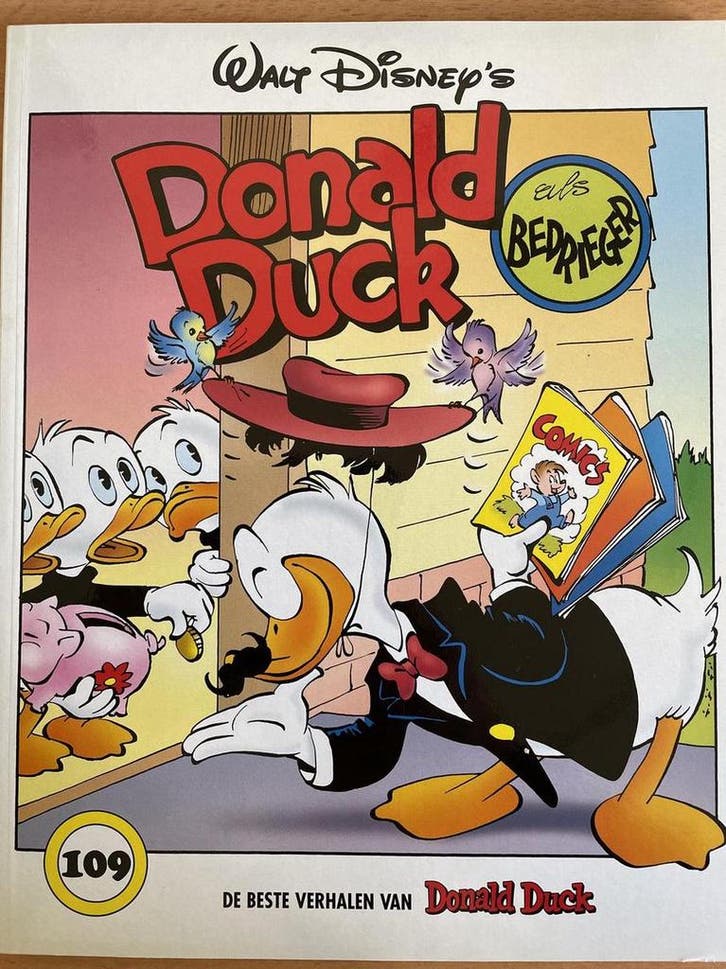 Donald Duck als ... werktitel / De beste verhalen van Donald, Livres, BD, Envoi