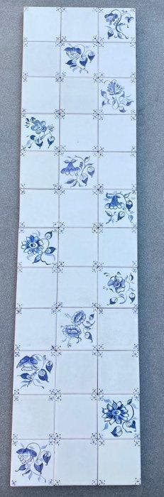 Tegel (2) - 1950-1960 - Handbeschilderde azulejos, Antiek en Kunst