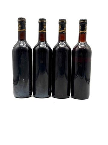 1968 x2 & 1969 x2 Carretta, Cannubi - Barolo - 4 Flessen, Verzamelen, Wijnen, Nieuw