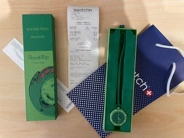 Swatch - Swatch × Audemars Piguet GREEN EIGHT - Sans prix de, Nieuw