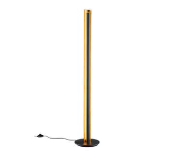 Trio TEXEL vloerlamp | LED | zwart | Ø 25 cm | IP20 | 1x 15W, Verzenden