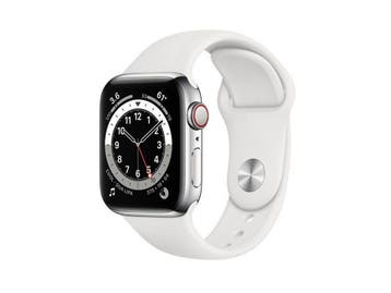 Apple Watch Series 6 - 40mm Cellular Roestvrij Staal -, Bijoux, Sacs & Beauté, Montres connectées, Verzenden