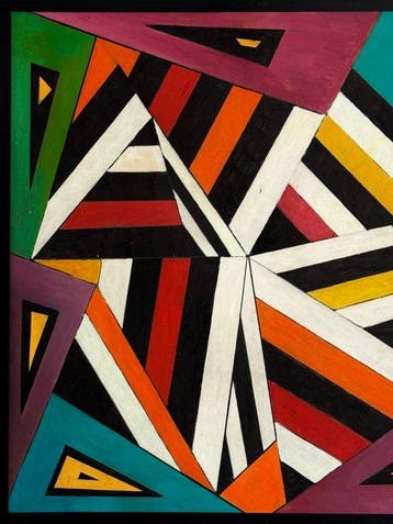 Jean-Louis Dhuit dit KESTA (1936) - Grande Abstraction «