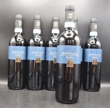 2020 Terre De Trinci, Montefalco Rosso - Umbrië - 6 Flessen, Nieuw