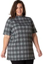 Tuniek Yesta ruit turtle neck 85CM maat 42/44, Verzenden, Nieuw