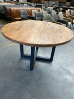 Dolci eettafel mangohout, rond (nieuw, a-keuze)