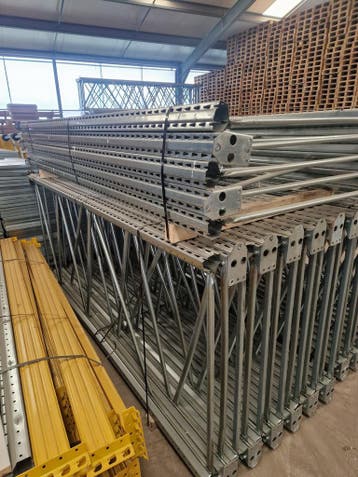 Metalsistem palletstelling verzinkt gebruikt Staander, Ophalen of Verzenden