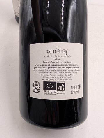 2023 Domaine Balansa Can del Rey - Roussillon, Fitou - 3, Nieuw