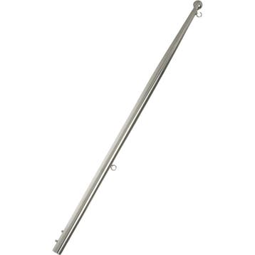 Vlaggenstok Rvs 61cm met Snap-Lock, Ophalen of Verzenden, Nieuw