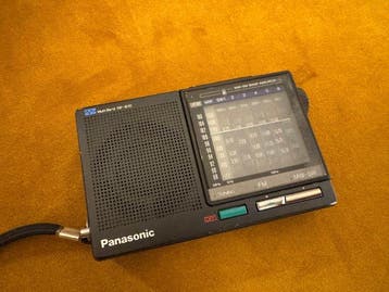 Panasonic - RF-B10 Ultra-Compact Pocket Shortwave Radio, Audio, Tv en Foto, Nieuw