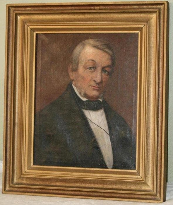 Europese school (XIX) - Portret van een Adelijke man, Antiek en Kunst, Kunst | Schilderijen | Klassiek