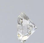 1 pcs Diamant (Naturelle) - 0.41 ct - Rond - H - IF -, Nieuw