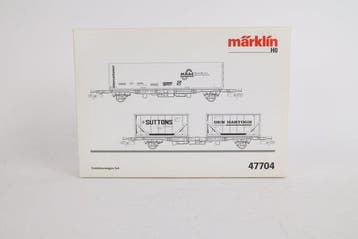 Märklin H0 - 47704 - Modeltrein goederenwagonset (1) - Cargo, Hobby en Vrije tijd, Nieuw