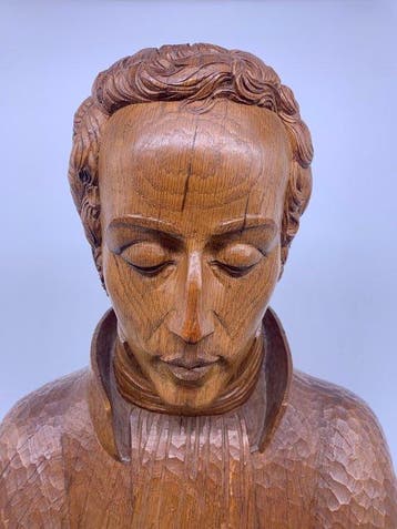 Buste, René Laennec (1781-1826). Inventor of the stethoscope