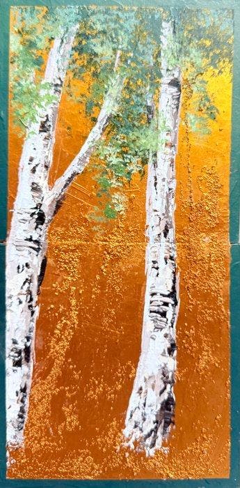 Andrea Krauß - Golden Ground_ 24 (handpainted & ready to