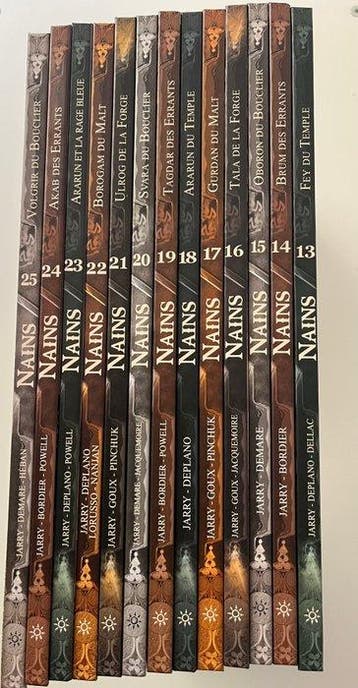 Nains T13 à T25 - 13x C - 13 Album - EO - 2018/2022