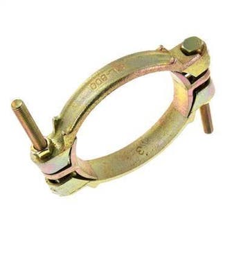 Collier de serrage en fonte malléable 135-155 mm à griffe, Verzenden