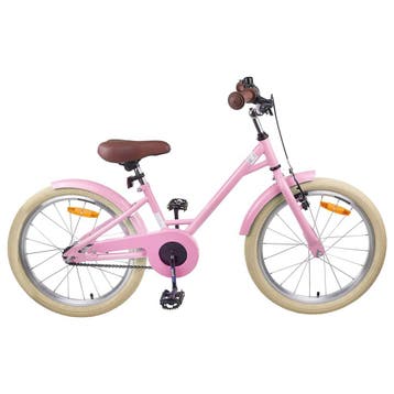 vidaXL Kinderfiets 18 Inch voor 5-7 jaar oud Licht Roze, Fietsen en Brommers, Verzenden, Nieuw