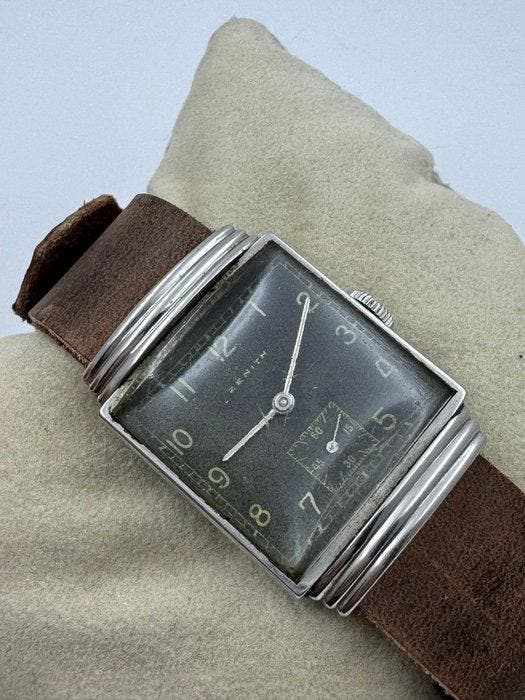 Zenith - Cushion Art Deco Tank St.Steel - Sans prix de, Bijoux, Sacs & Beauté, Montres | Anciennes | Antiquités